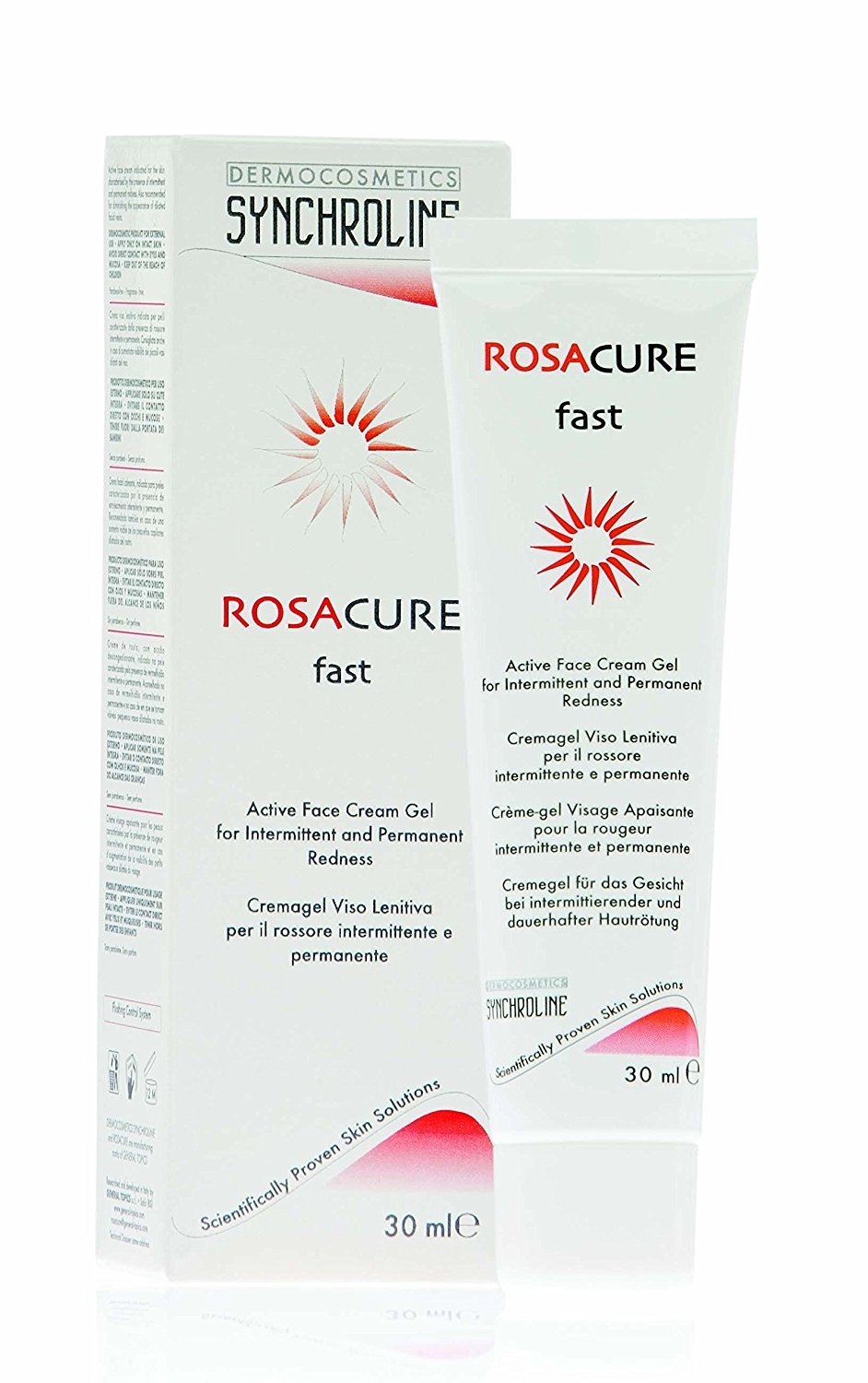  Rosacure Fast de Synchroline para el rostro 30 ml
| Rosacure Fast de Synchroline para todo el rostro 30 ml
| Rosacure F